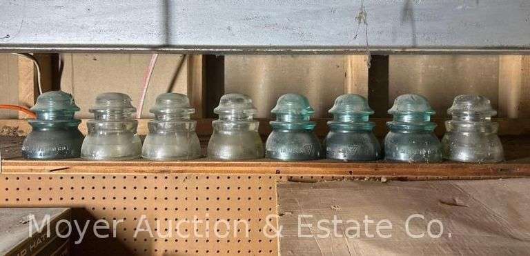(8) Glass Insulators image