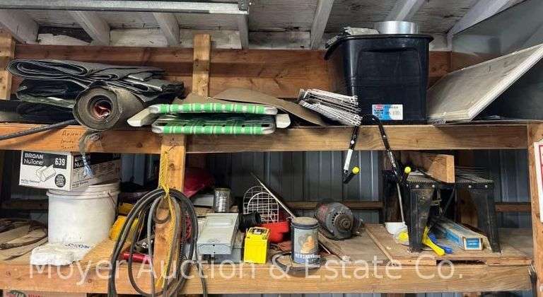 Contents of Garage Shelves, Duct Work, Electrical Boxes, Etc. image