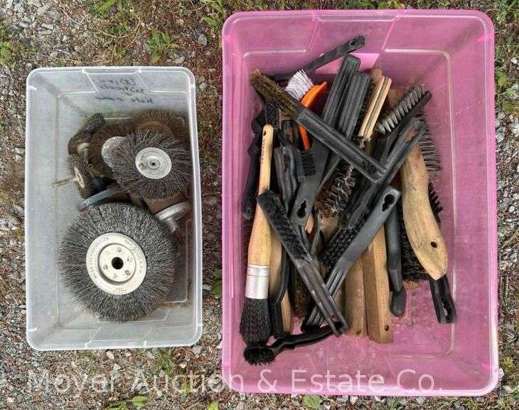 Group of Wire Wheels and Brushes image