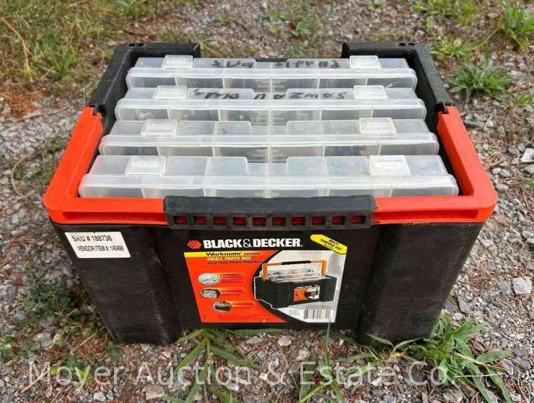 Black & Decker Small Parts Box with Bits, Saw Blades, Etc. image
