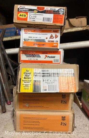 Group of Asst. Paslode Nails image