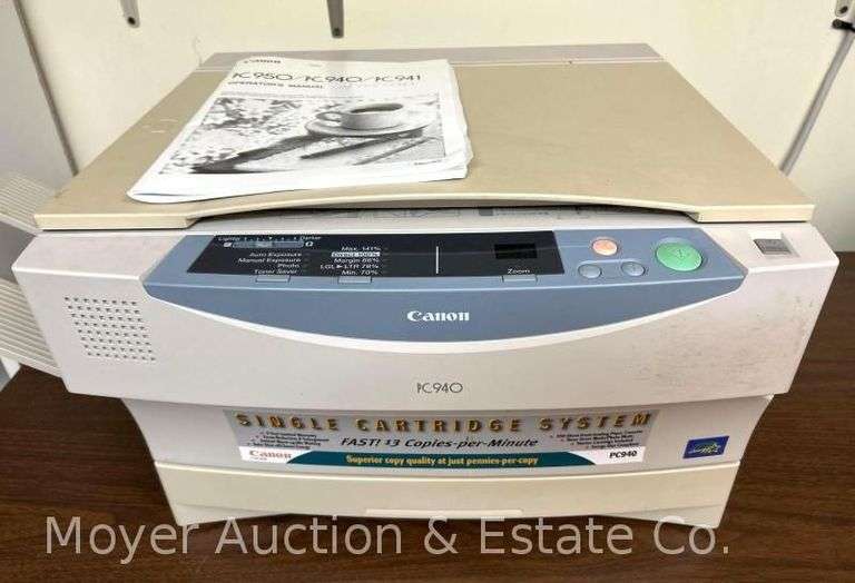 Canon PC940 and HP DeskJet4158e Printers image