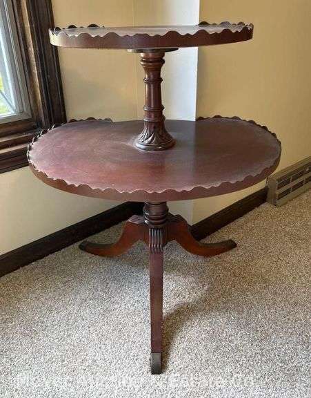 Two Tier Side Table, 29"h image