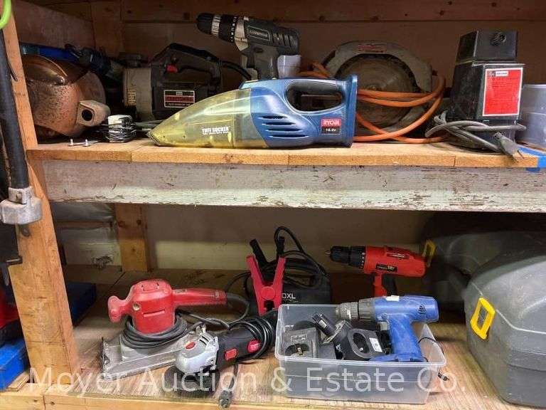 Group of Asst. Power Tools, Sander, Grinder, Saws, Drills, Etc. image