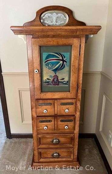 Unique Cabinet, 4 Drawers with 1 Drawer, 24"x16"x59"h image