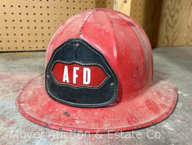 Metal Fire Helmet with AFD Helmet Shield image