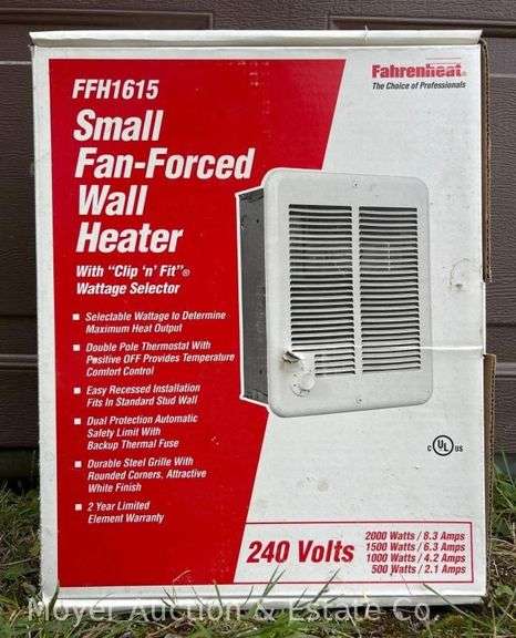 Small Fan Forced Wall Heater image