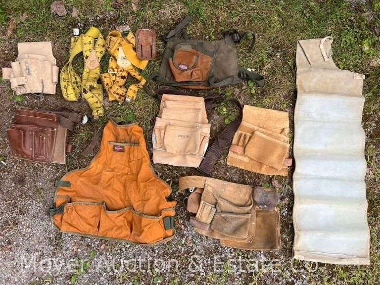 Group of Work Aprons and Tool Belts image