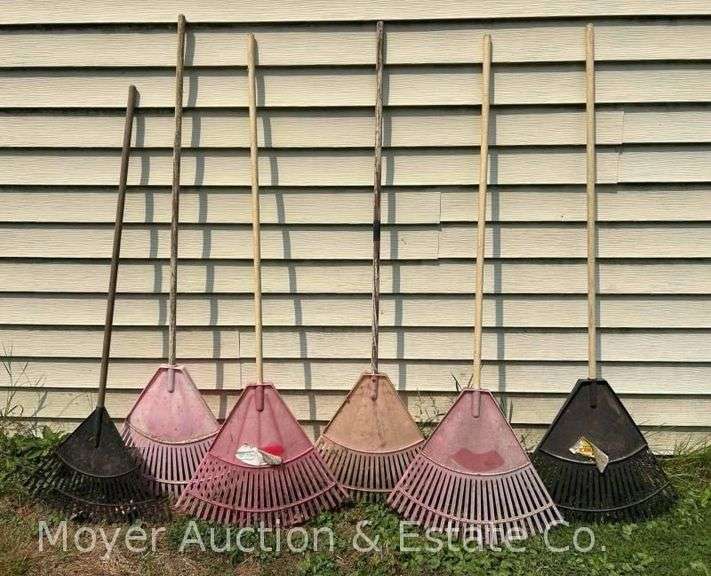 (6) Leaf Rakes image