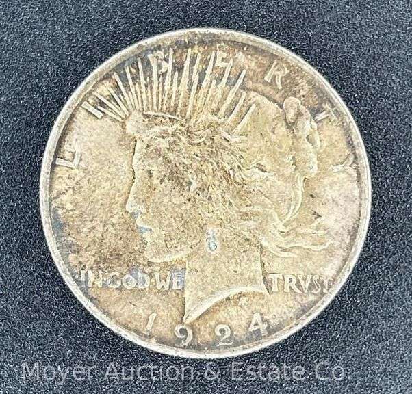 1924-P Peace Silver Dollar image