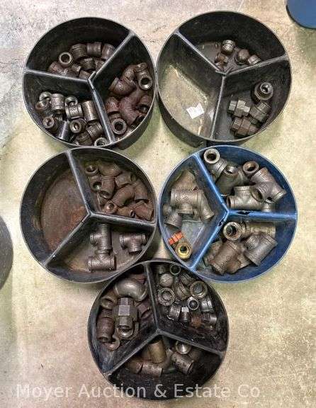 Group of Asst. Iron Pipe Fittings image