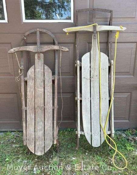 (2) Runner Sleds, 47" and 51" Long image