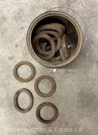 Group of 4.5" Metal Rings image