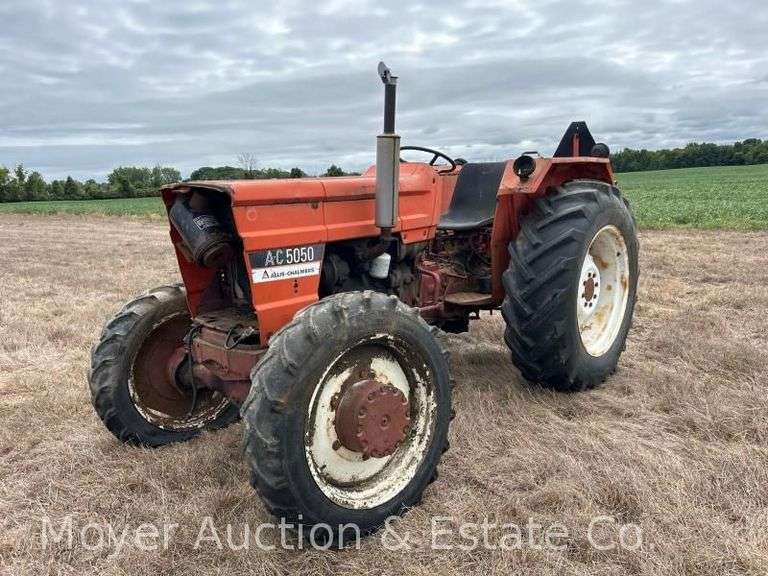 Allis Chalmers AC 5050 4WD Tractor, 3-Point Hitch, with Top Link, 4WD, Condition Unknown/Will Not Start image