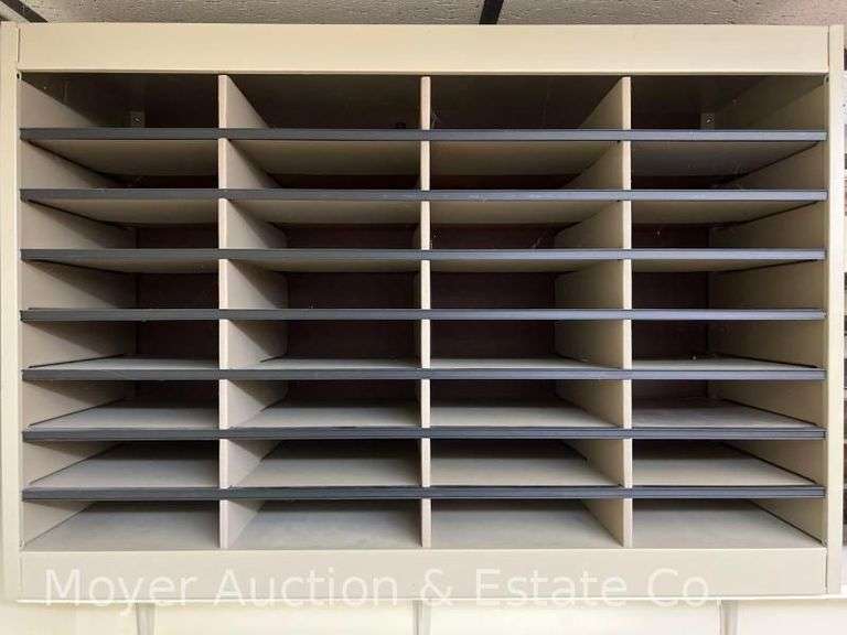 Metal Filing Shelf, 38"x13"x26"h image