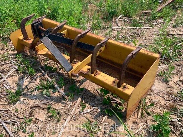 3pt. Box Scraper with 6 Teeth, 6' Wide image