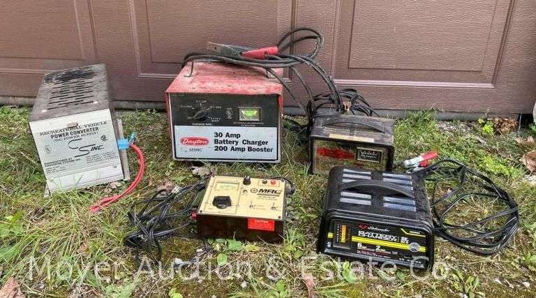 (4) Battery Chargers image