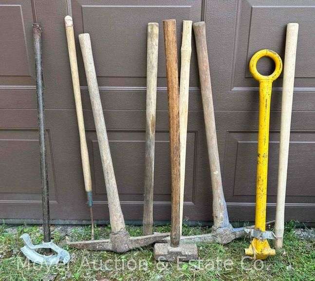Pipe Bender, Sledge Hammer, Pick Axes, Tool Handles, Etc. image