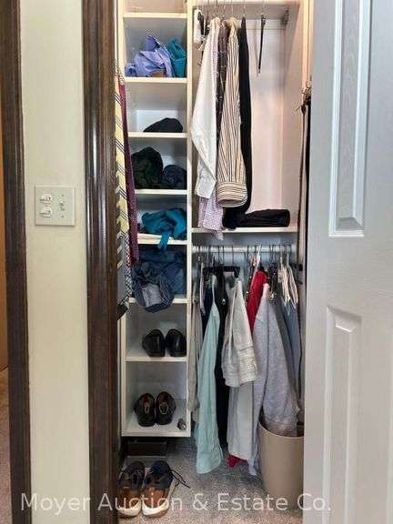 Group of Men's Clothing, Dress Shirts, Pants, Etc., Mostly Size Large image