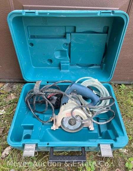 Ryobi Wet/Dry Masonry Saw, in Makita Plastic Case image