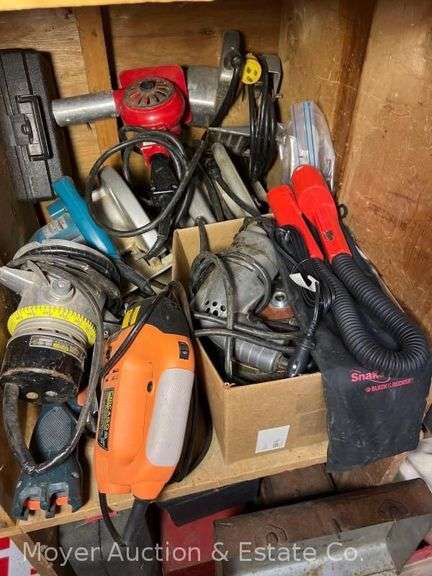 Group of Asst. Power Tools, Saws, Router, Drills, Etc. image