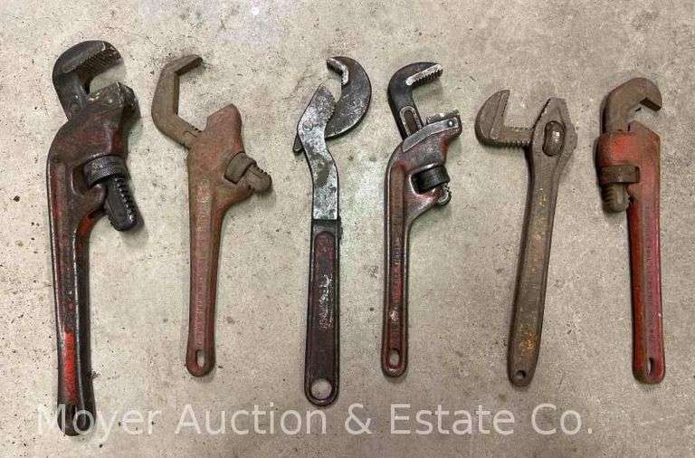 (6) Pipe Wrenches image