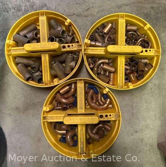 Group of Copper Plumbing Fittings image