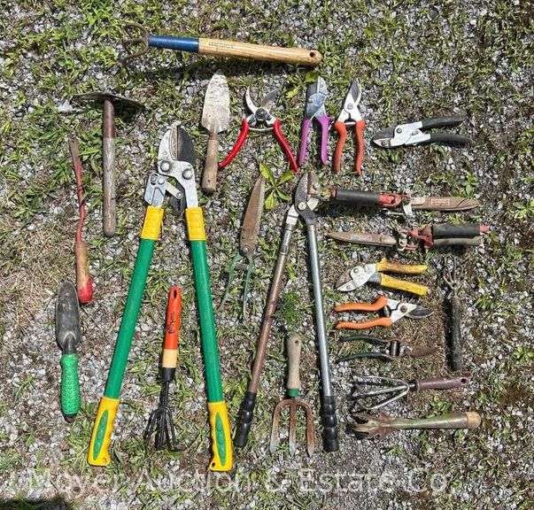 Group of Gardening Hand Tools image