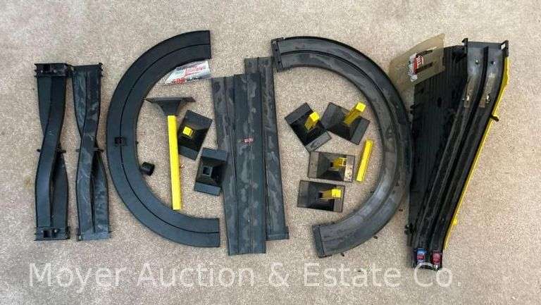 Slot Car Track and 2 Cars, Unknown Completion image