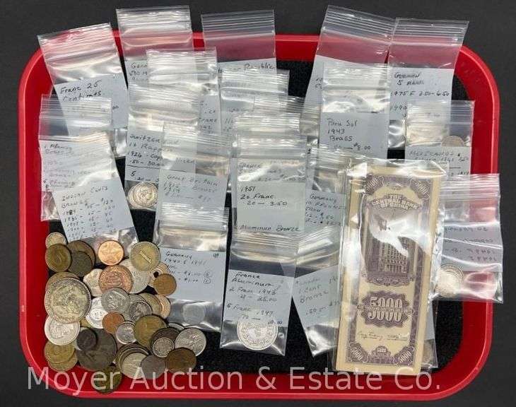 Group of Foreign Coins image