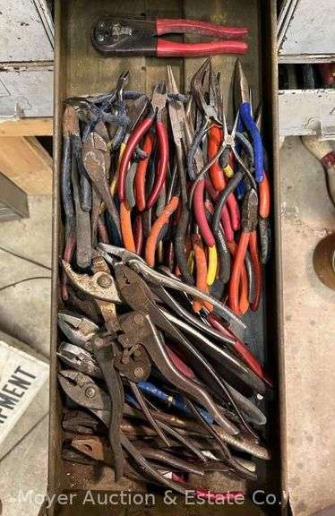 Large Group of Pliers & Wire Cutters image