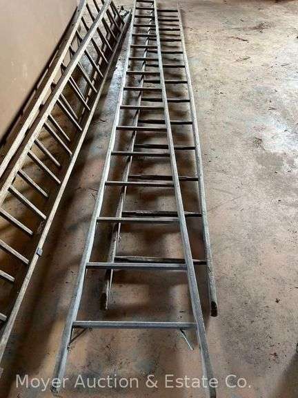 Wooden Orchard Ladder, For Decoration, 17ft. Long image