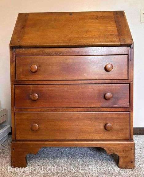 Secretary Desk, 3 Drawers, 30"x16"40"h image