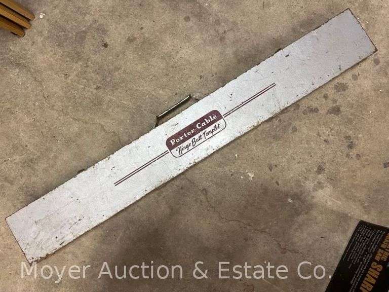 Porter Cables Hinge Butt Templet with Metal Case image
