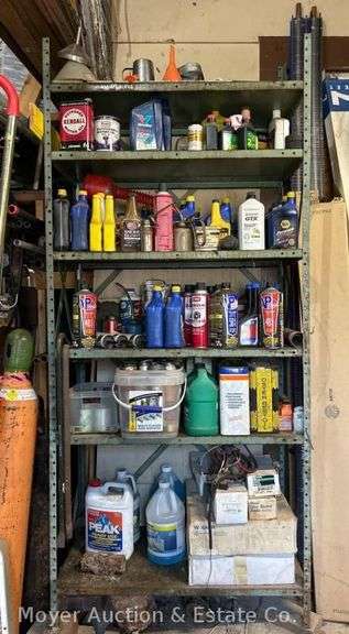 Group of Asst. Oils, Chemicals, Brake Clean, Injector Cleaner, Etc. image