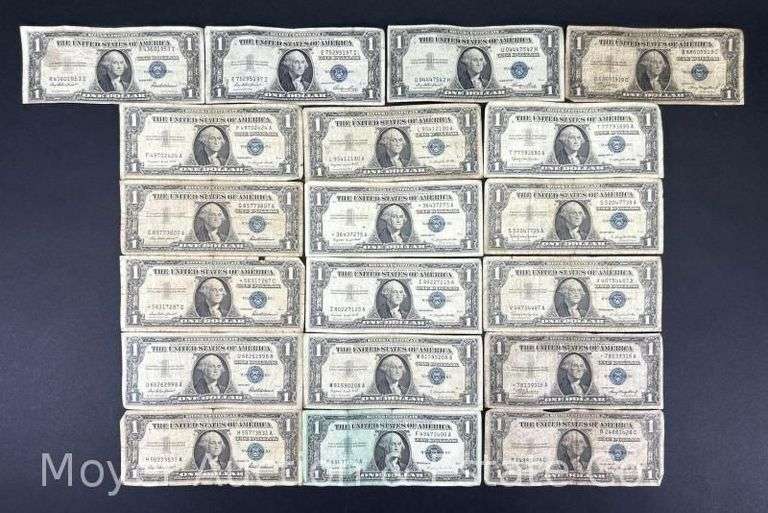 (19) $1 Silver Certificates image