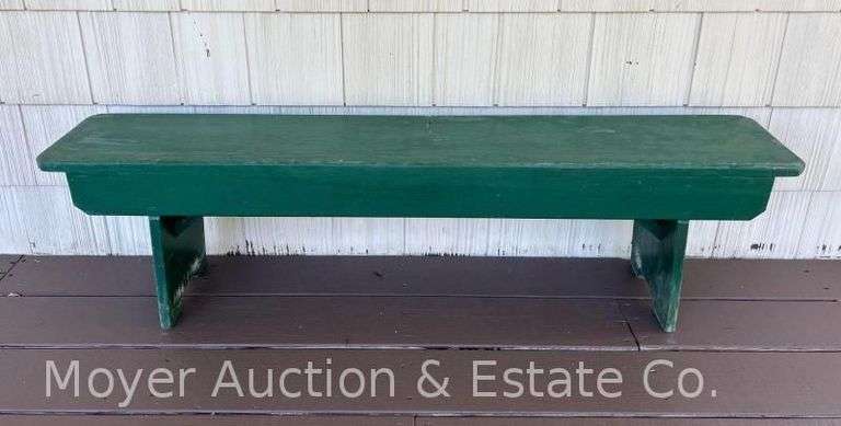 Wood Bucket Bench, 48"w image