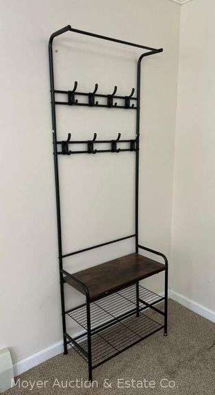 Coatrack/Shelf, 25"x12"x71"h image