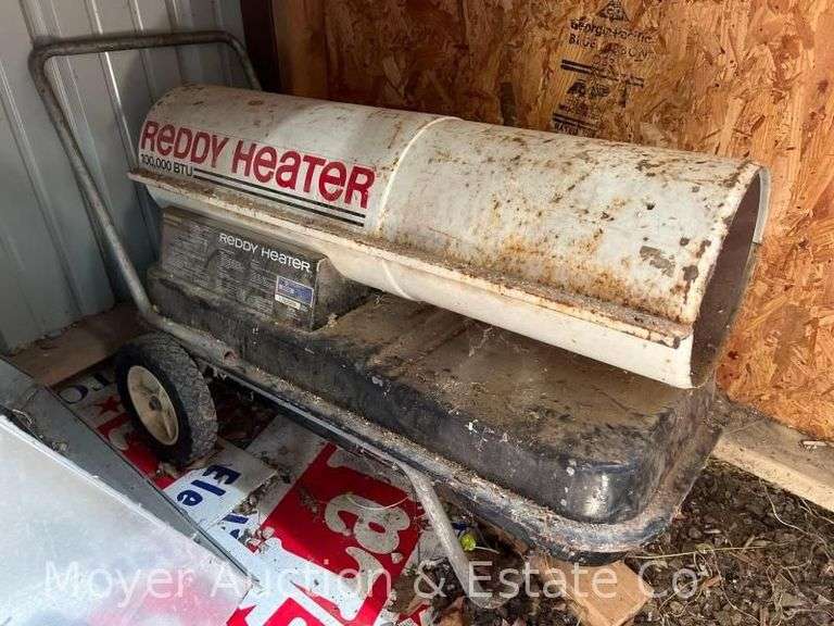 (2) Reddy Heater Torpedo Heaters: 35,000 and 100,000 BTU image