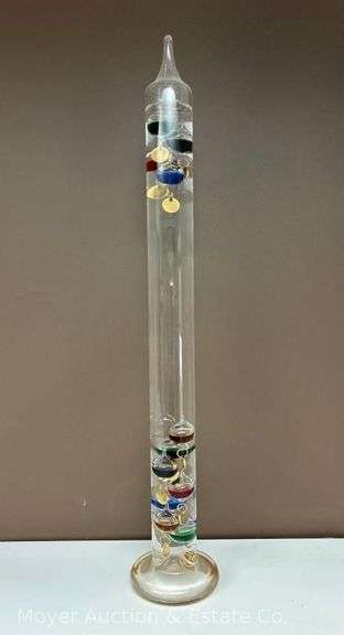 Galileo Thermometer, Glass, 24"h image