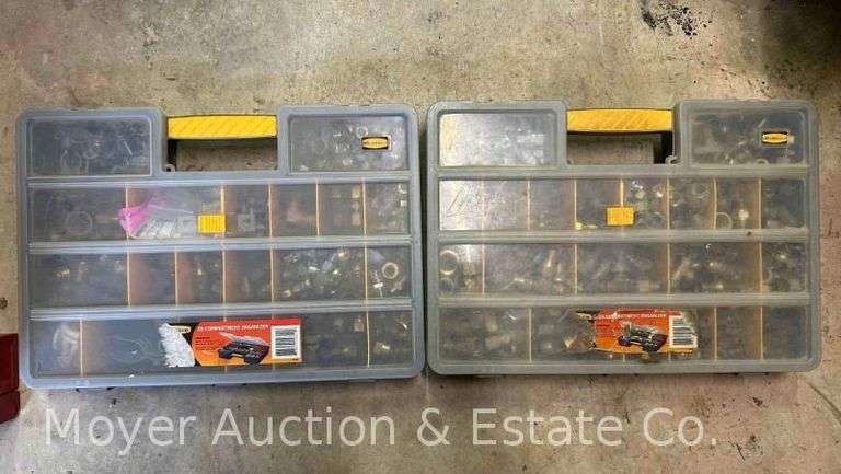 Group of Asst. Brass Compression and Flare Fittings image