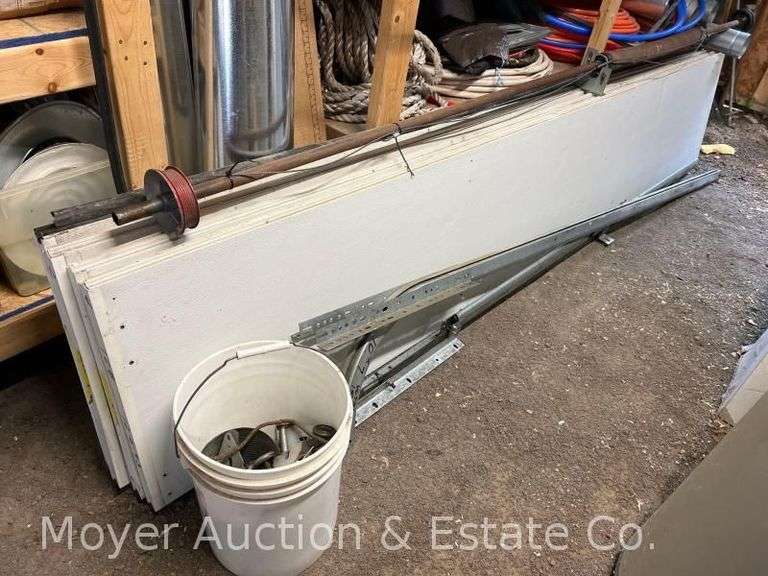 Garage Door, Believed to be 10' x 7', Condition Unknown image