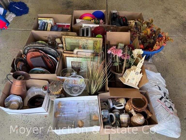 Group of Kitchenware, Decorative, Holiday, Artwork, Etc. image
