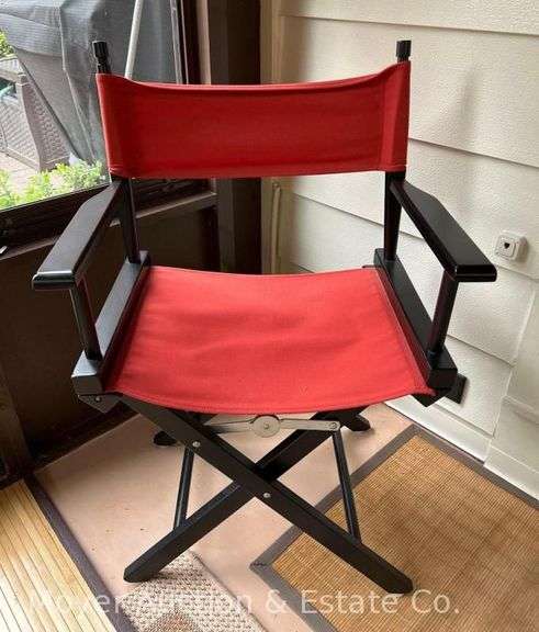 Directors Chair, with Additional Seat/Back, 23"w image