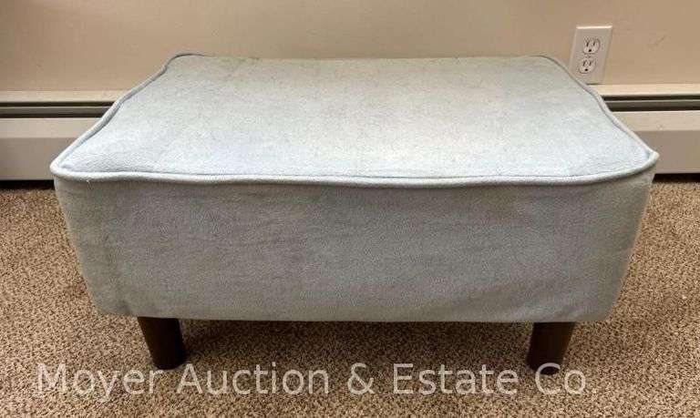 Ottoman/Footstool, 13"x24"x17"h image