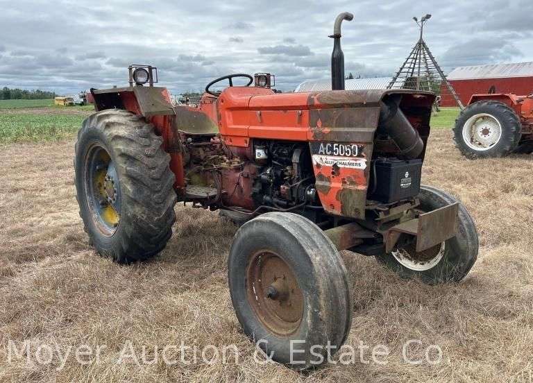 Allis Chalmers AC 5050 Tractor, 3-Point Hitch, Condition Unknown/Will Not Start image