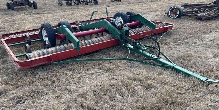 Brillion 15ft. Transport Cultimulcher, Appears in Good Condition, 188" Overall image