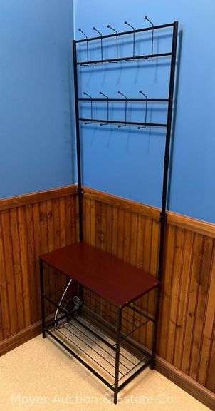 Coatrack/Shelf, 24"x12"x64"h image