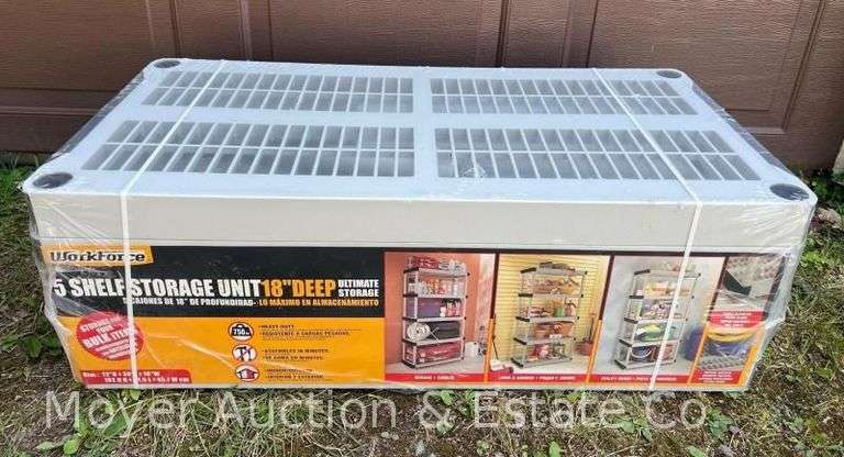 Brand New Poly Storage Shelf, Still in Package image