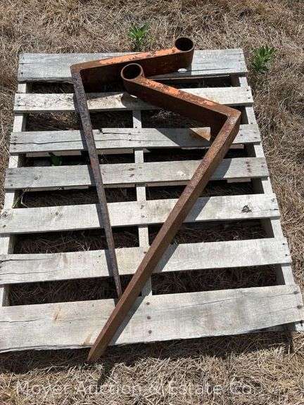 Pair of Pallet Forks, Orange, 36" Long image